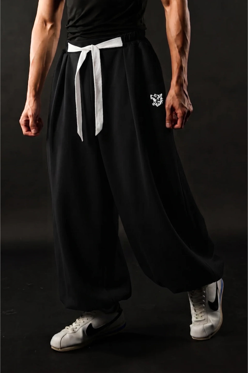 SHADOW WOLF - HAKAMA WIDE-LEG JOGGER