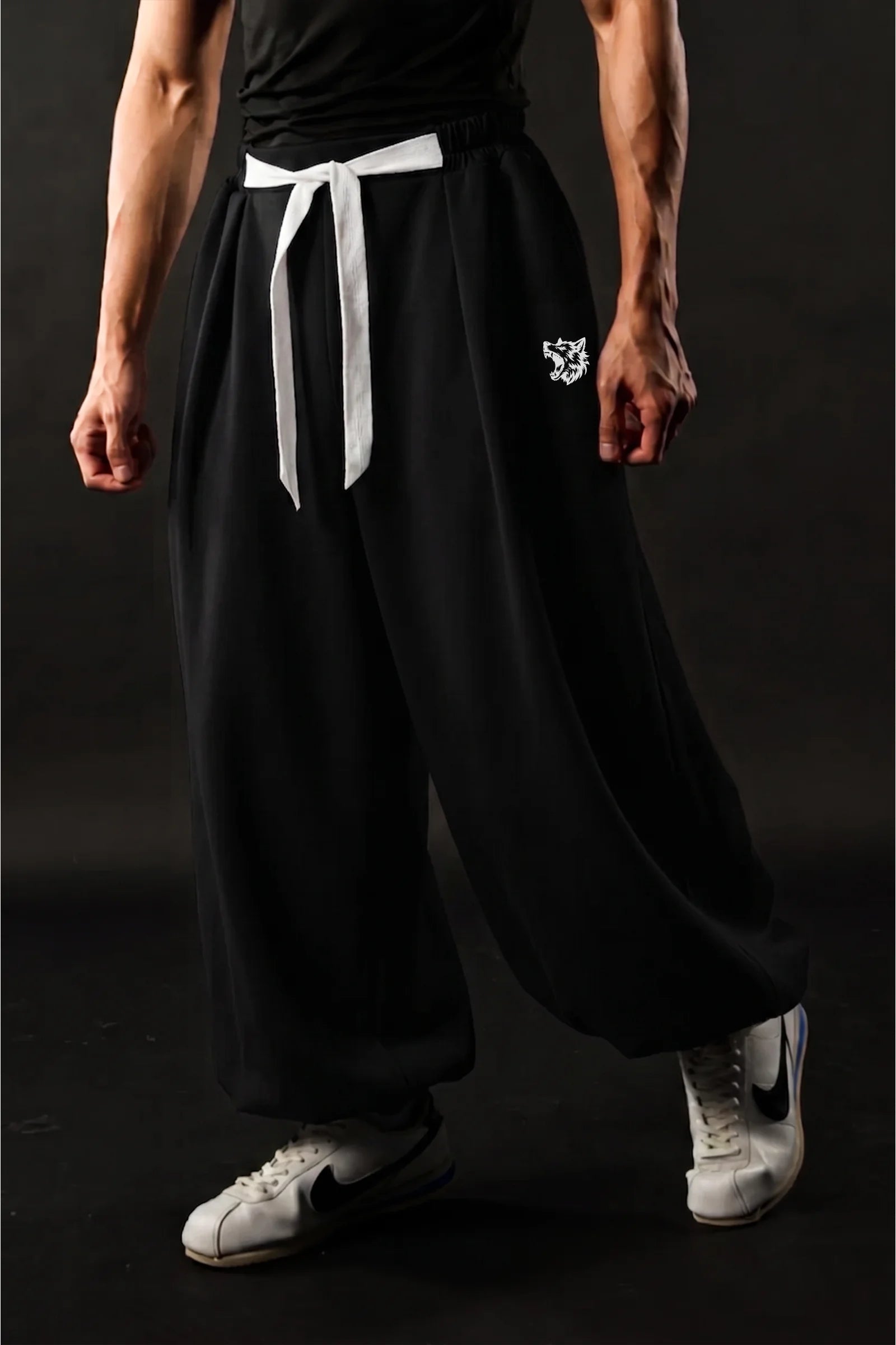 SHADOW WOLF - HAKAMA WIDE-LEG JOGGER