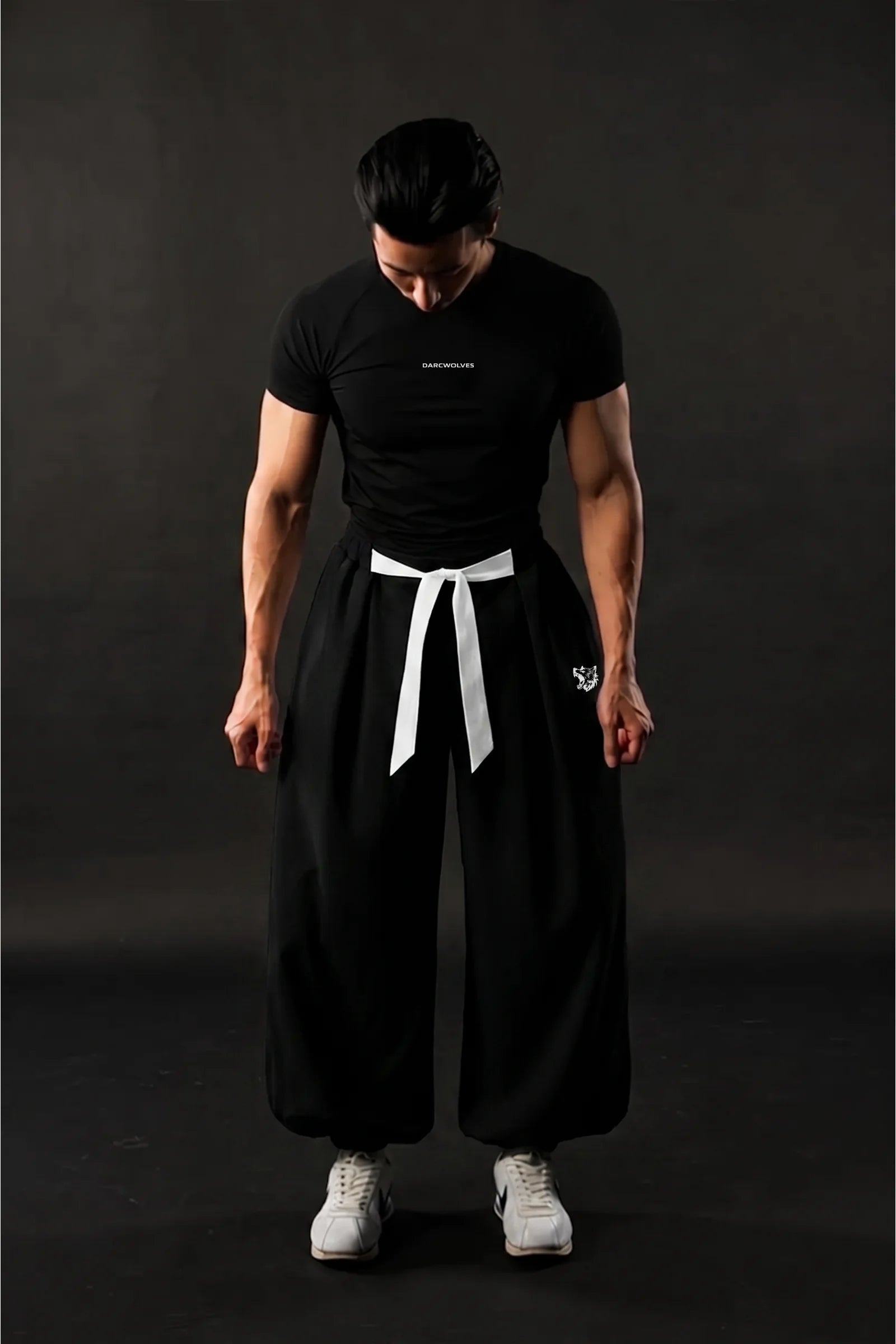 SHADOW WOLF - HAKAMA WIDE-LEG JOGGER