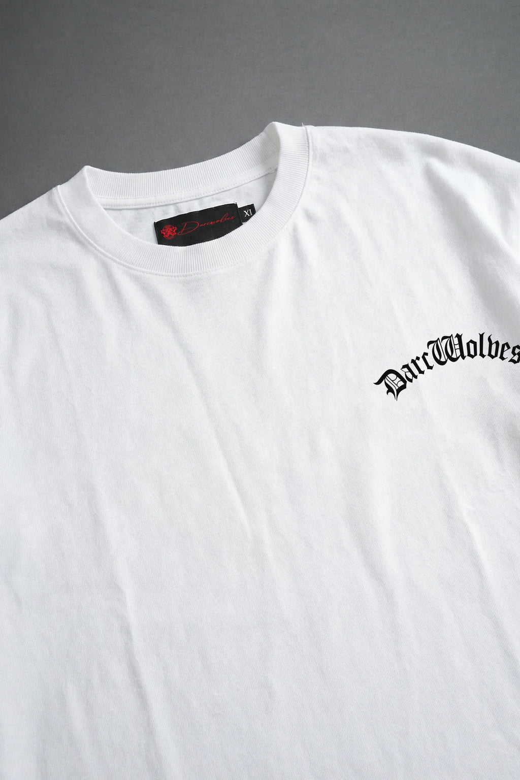 Darc Wolves,  Oversize White T-shirt (White)