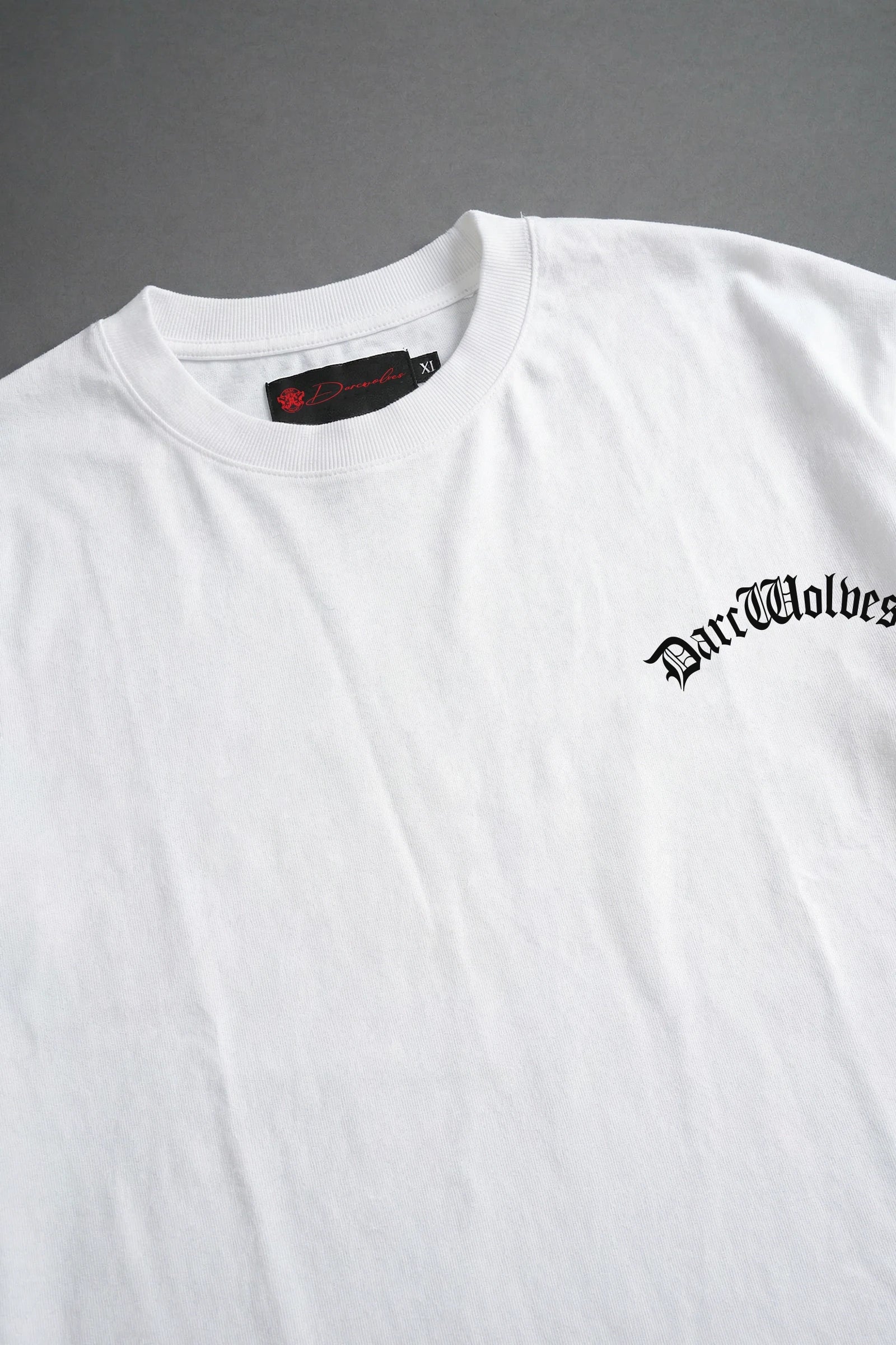 Darc Wolves,  Oversize White T-shirt (White)