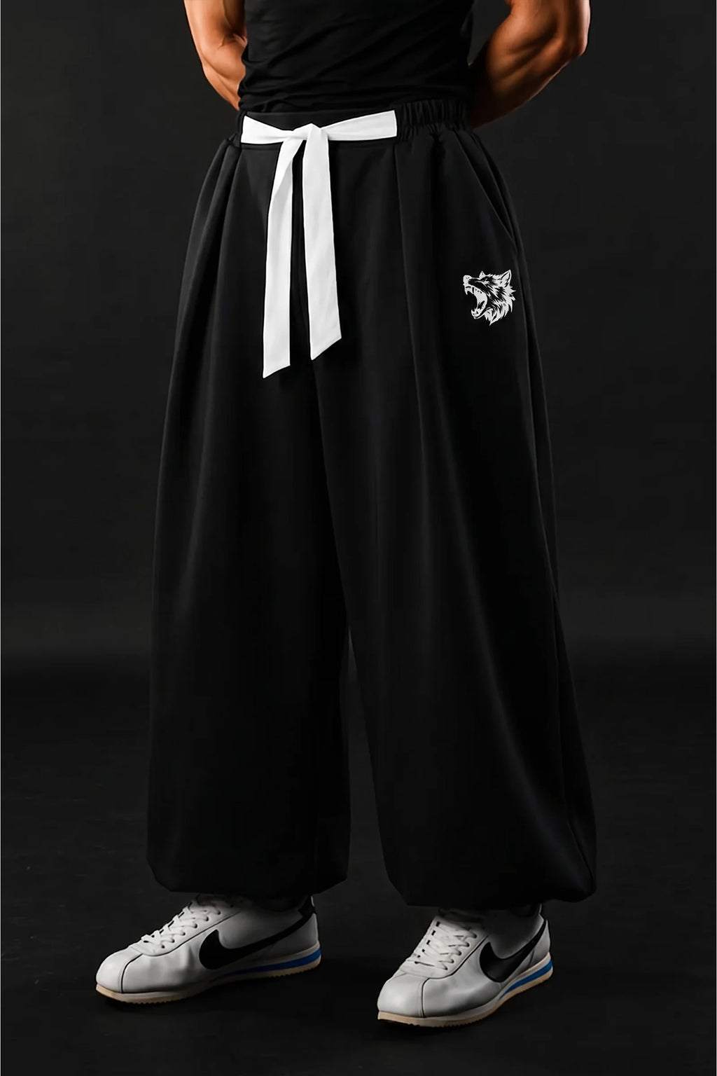 SHADOW WOLF - HAKAMA WIDE-LEG JOGGER