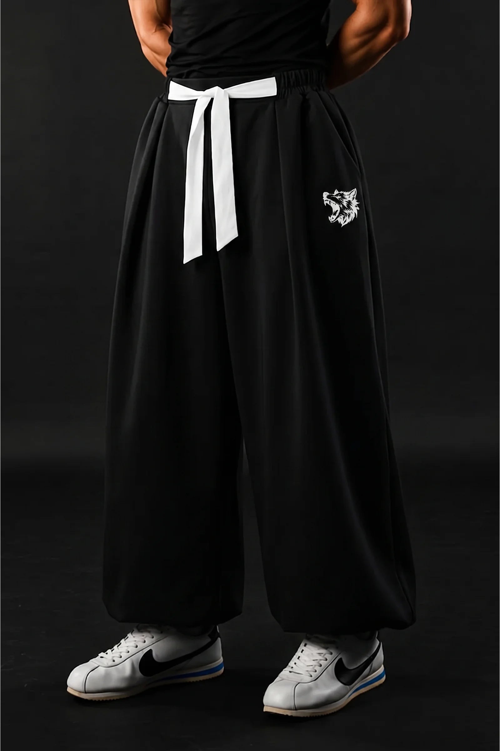 SHADOW WOLF - HAKAMA WIDE-LEG JOGGER