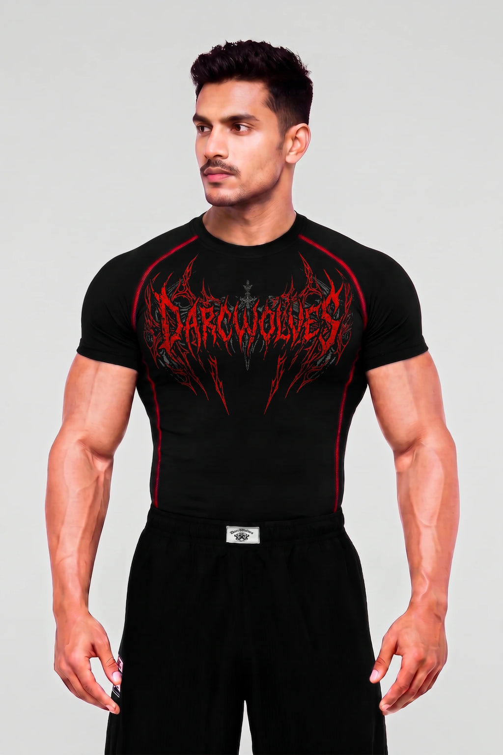 The 'Venom'  Compression Tee (Black)