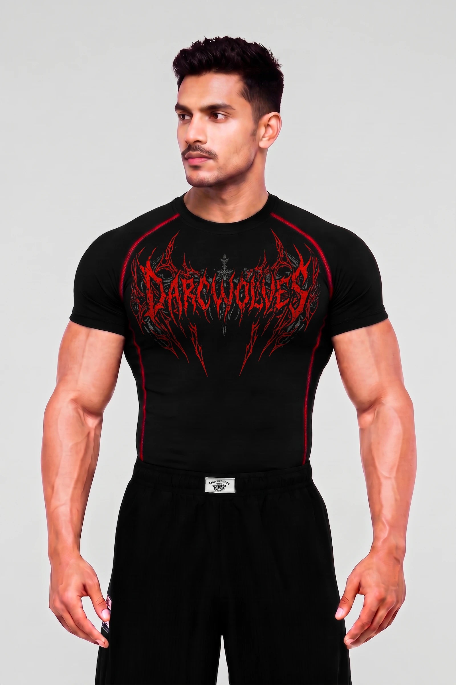 The 'Venom'  Compression Tee (Black)