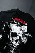 Darc Wolves Skull Oversize T-shirt