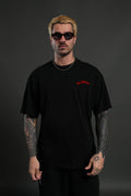Darc Wolves,  Oversize  T-shirt (Black)