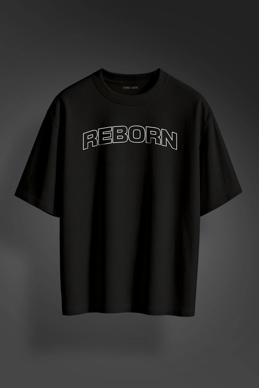 Reborn Black Oversize T-shirt
