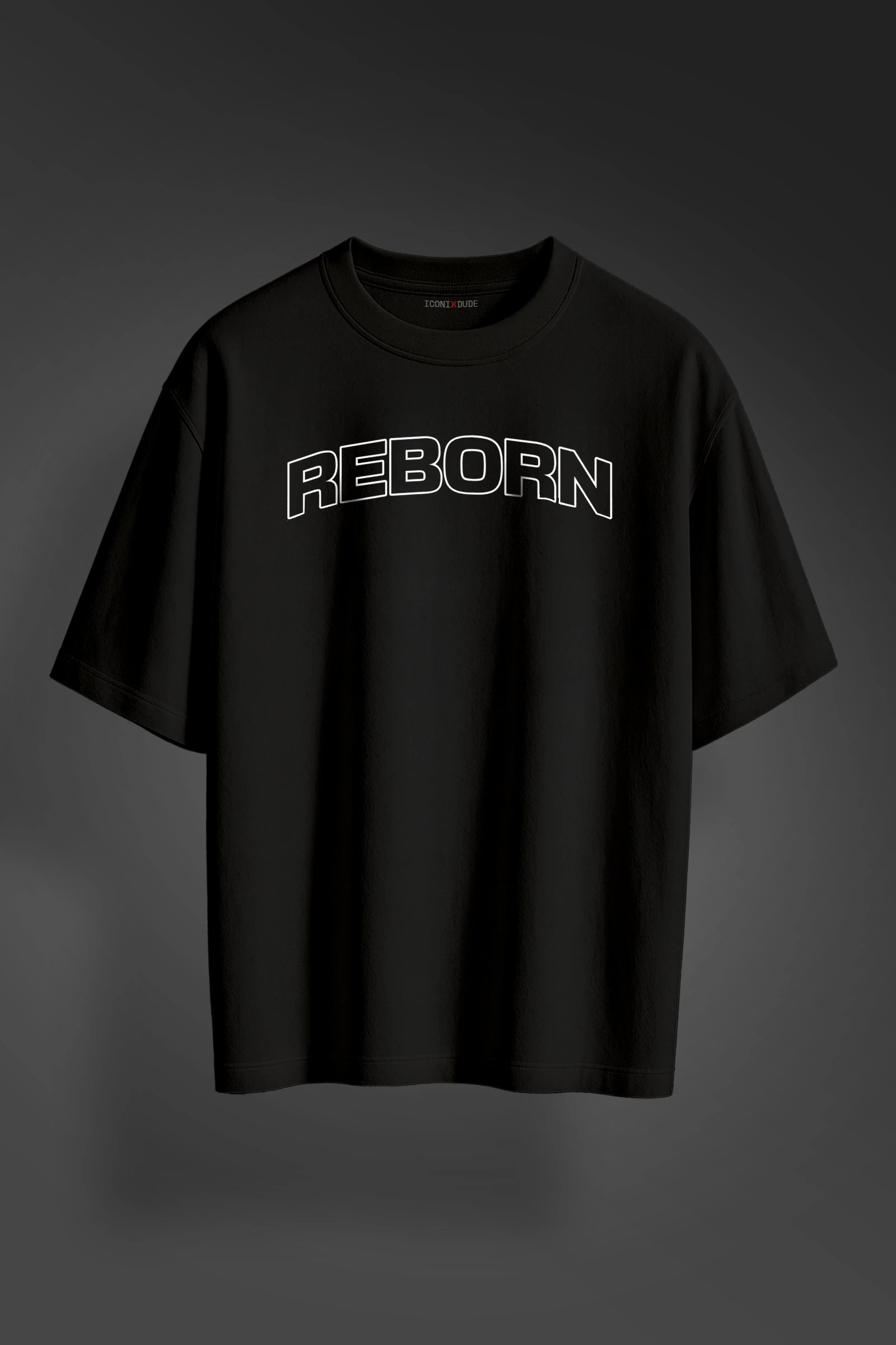 Reborn Black Oversize T-shirt