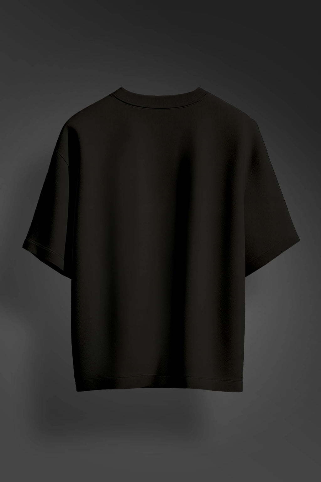 Unisex Oversize Black T-shirt