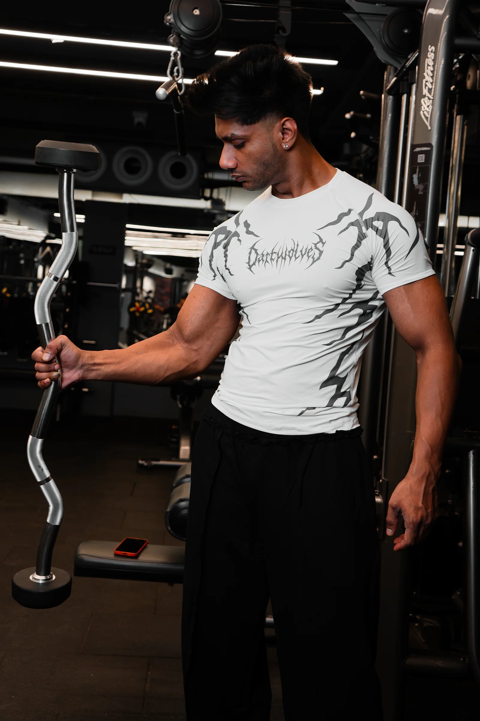Doom-Bringer Compression (White & Gray)