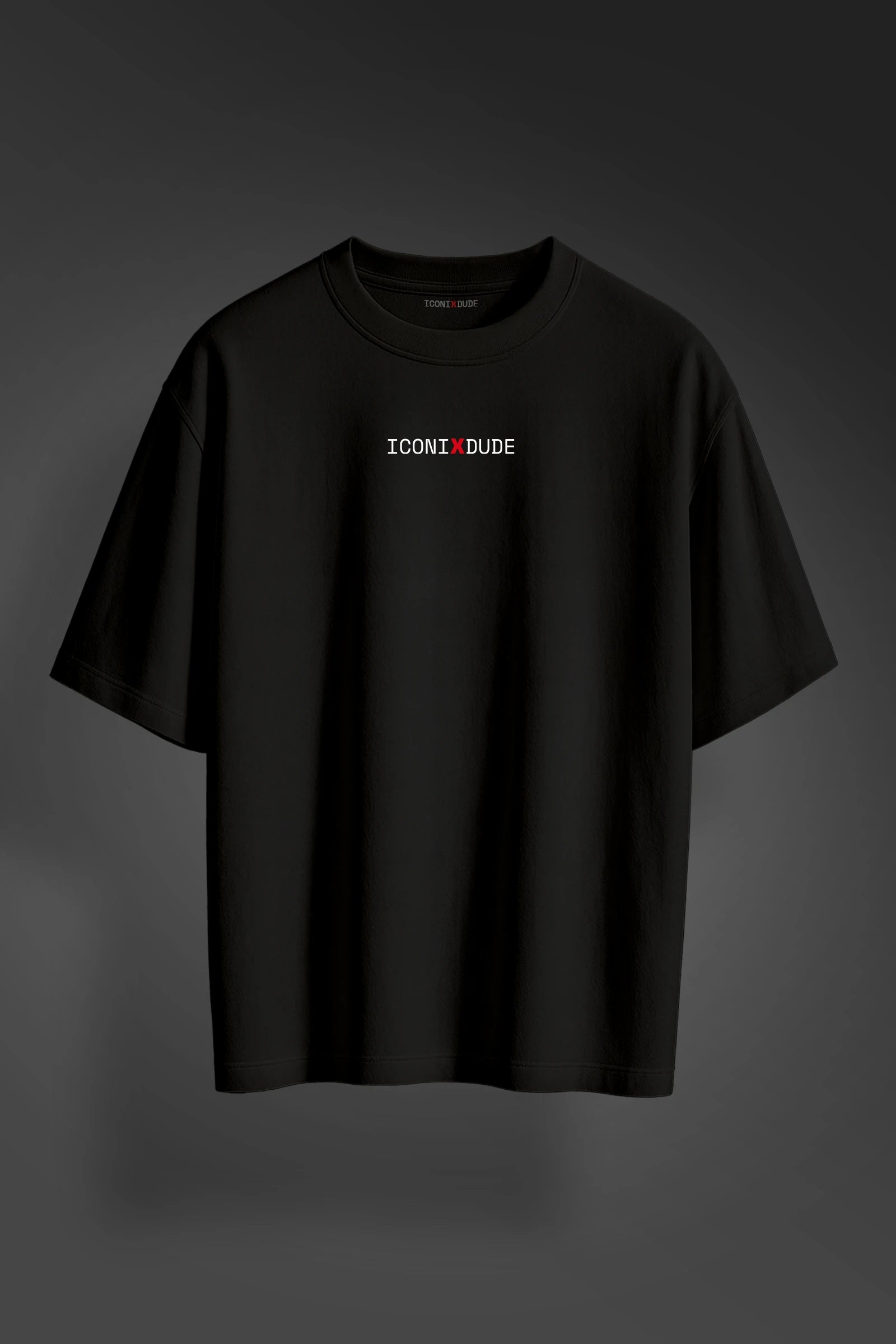 Unisex Oversize Black T-shirt