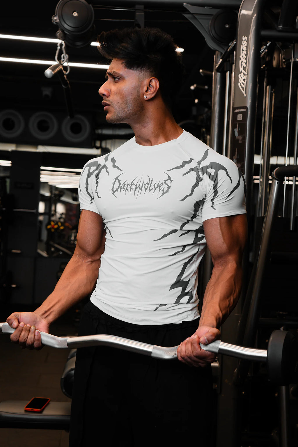 Doom-Bringer Compression (White & Gray)
