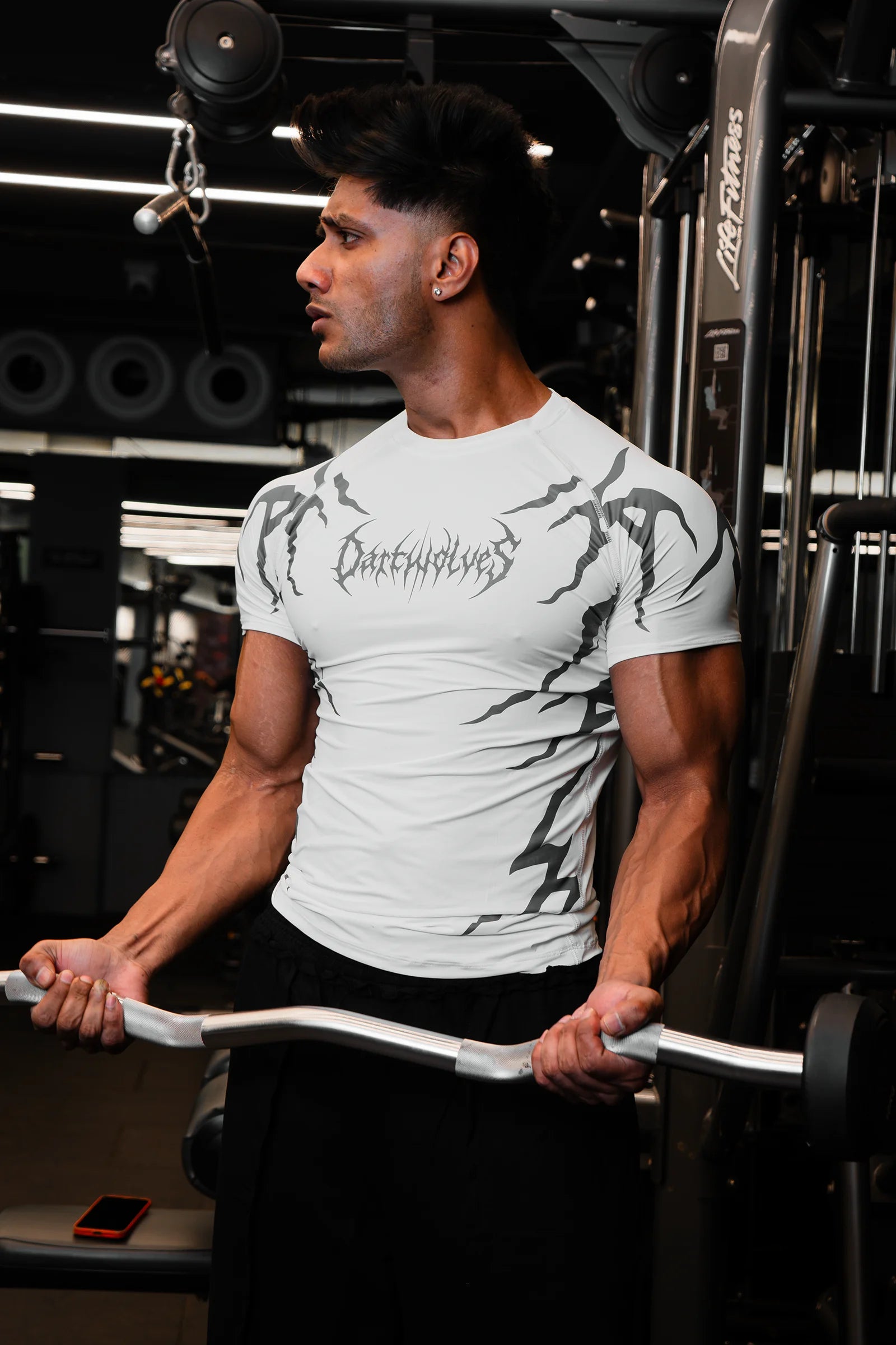 Doom-Bringer Compression (White & Gray)