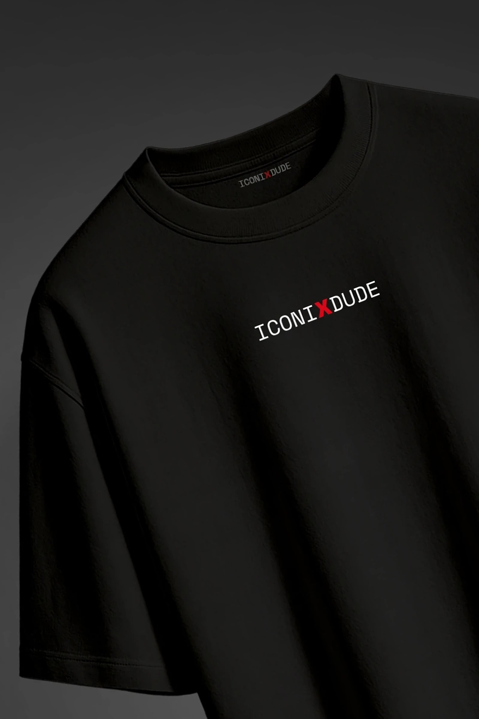 Unisex Oversize Black T-shirt