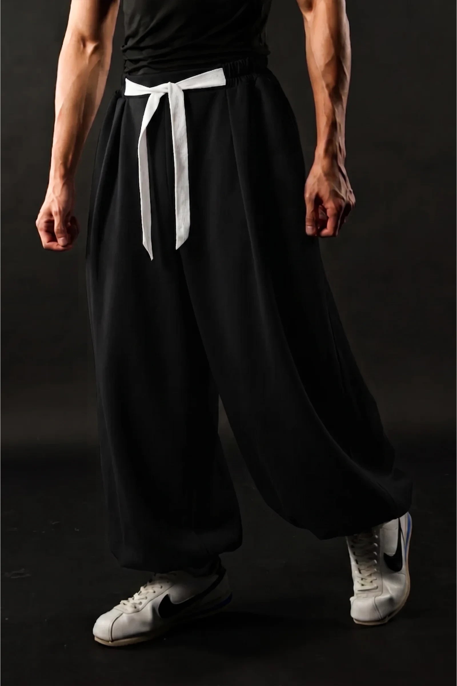 SHADOW WOLF - HAKAMA WIDE-LEG JOGGER