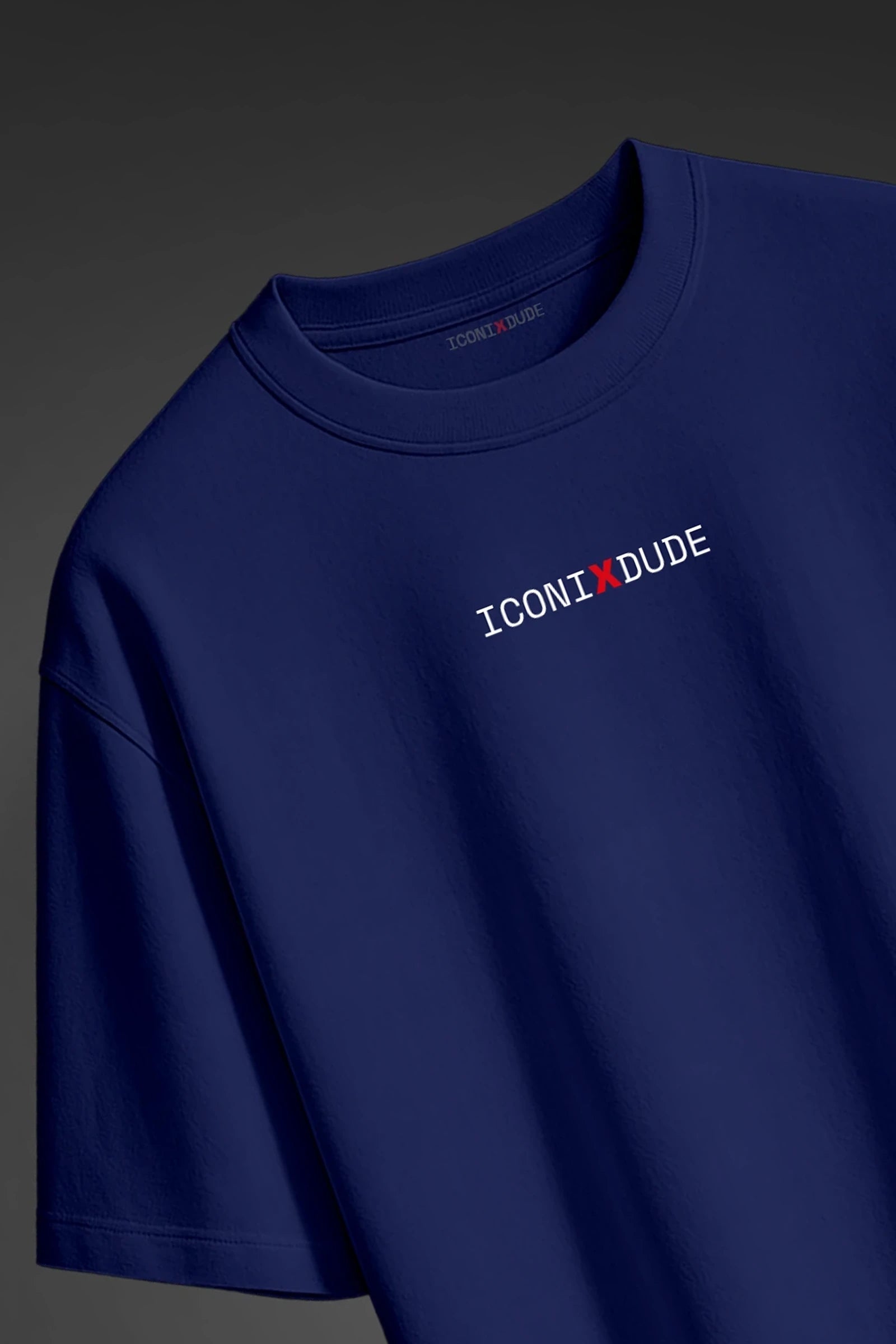 Unisex Oversize Navy Blue T-shirt