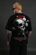 Darc Wolves Skull Oversize T-shirt