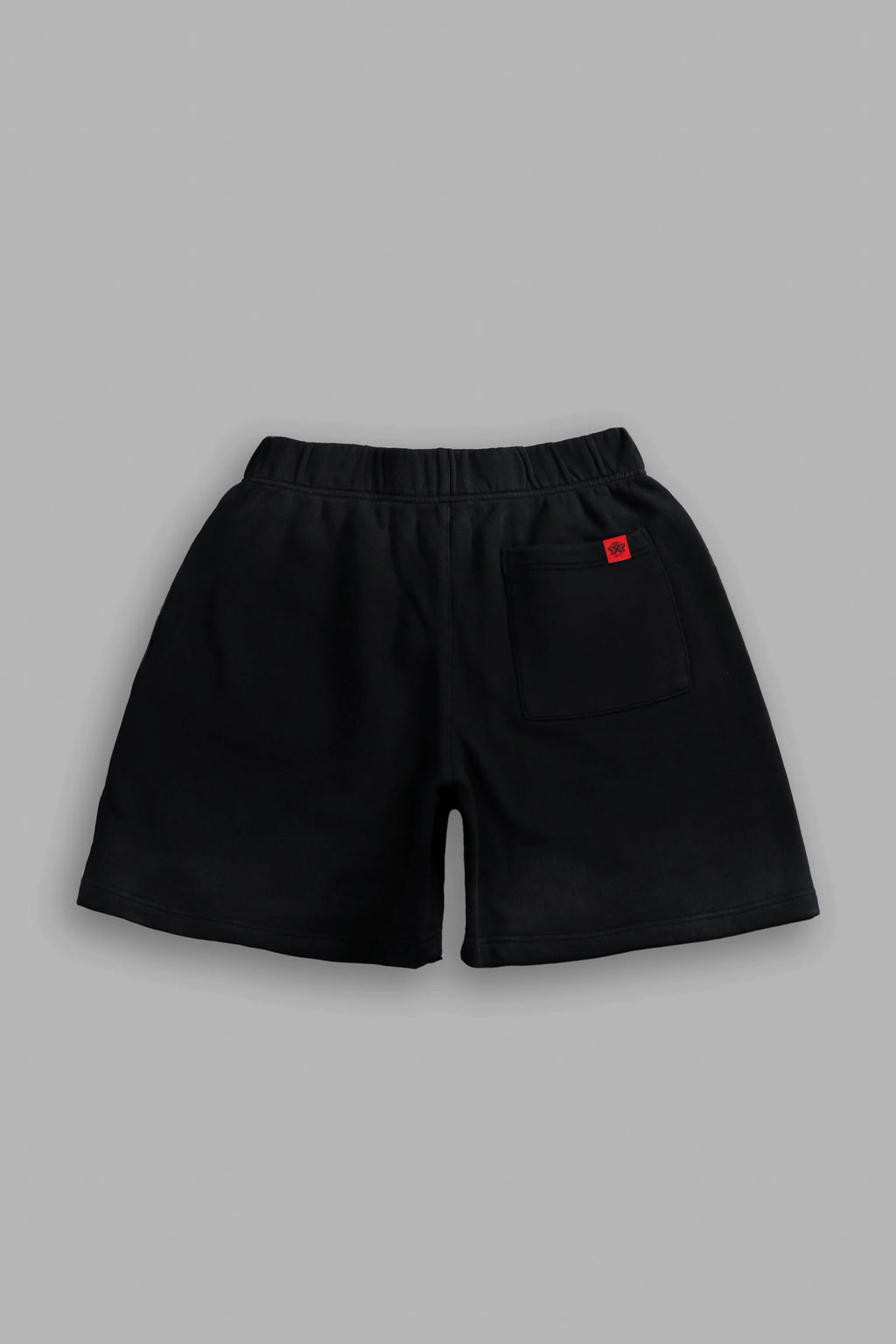 Darc Wolves, Wolf Printed Black Shorts