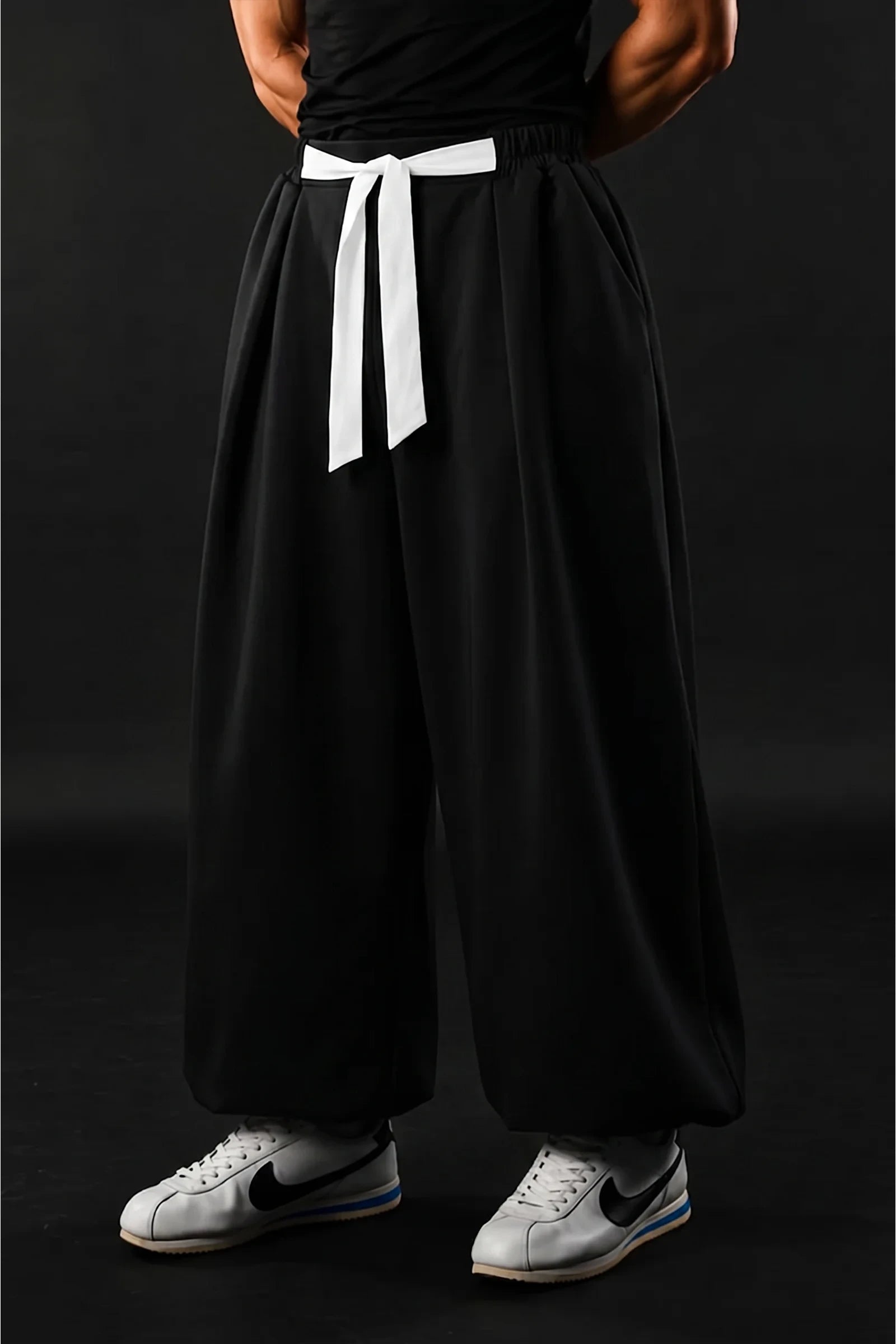 SHADOW WOLF - HAKAMA WIDE-LEG JOGGER