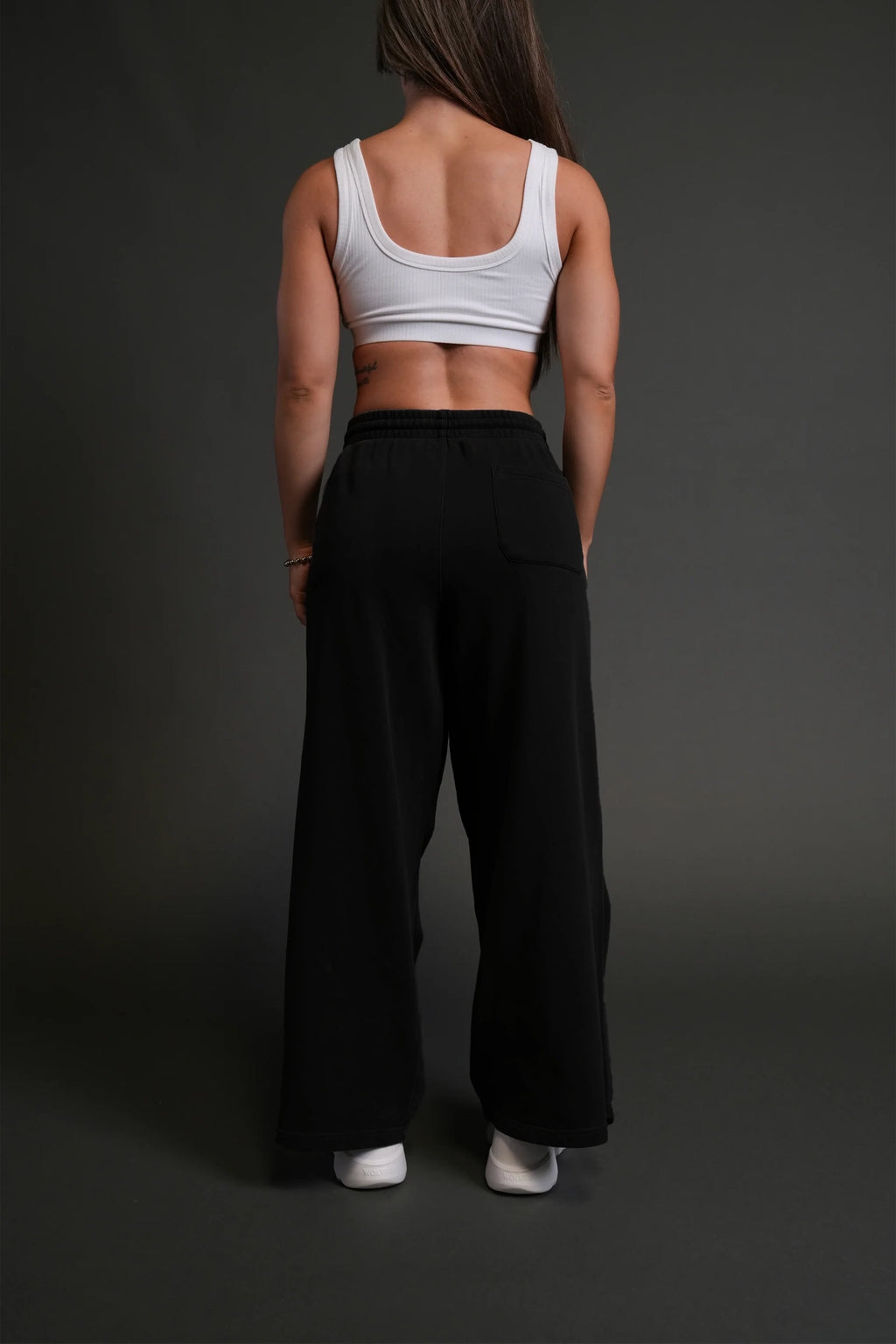 Women's Jogger, Loose Straight Fit (Black)