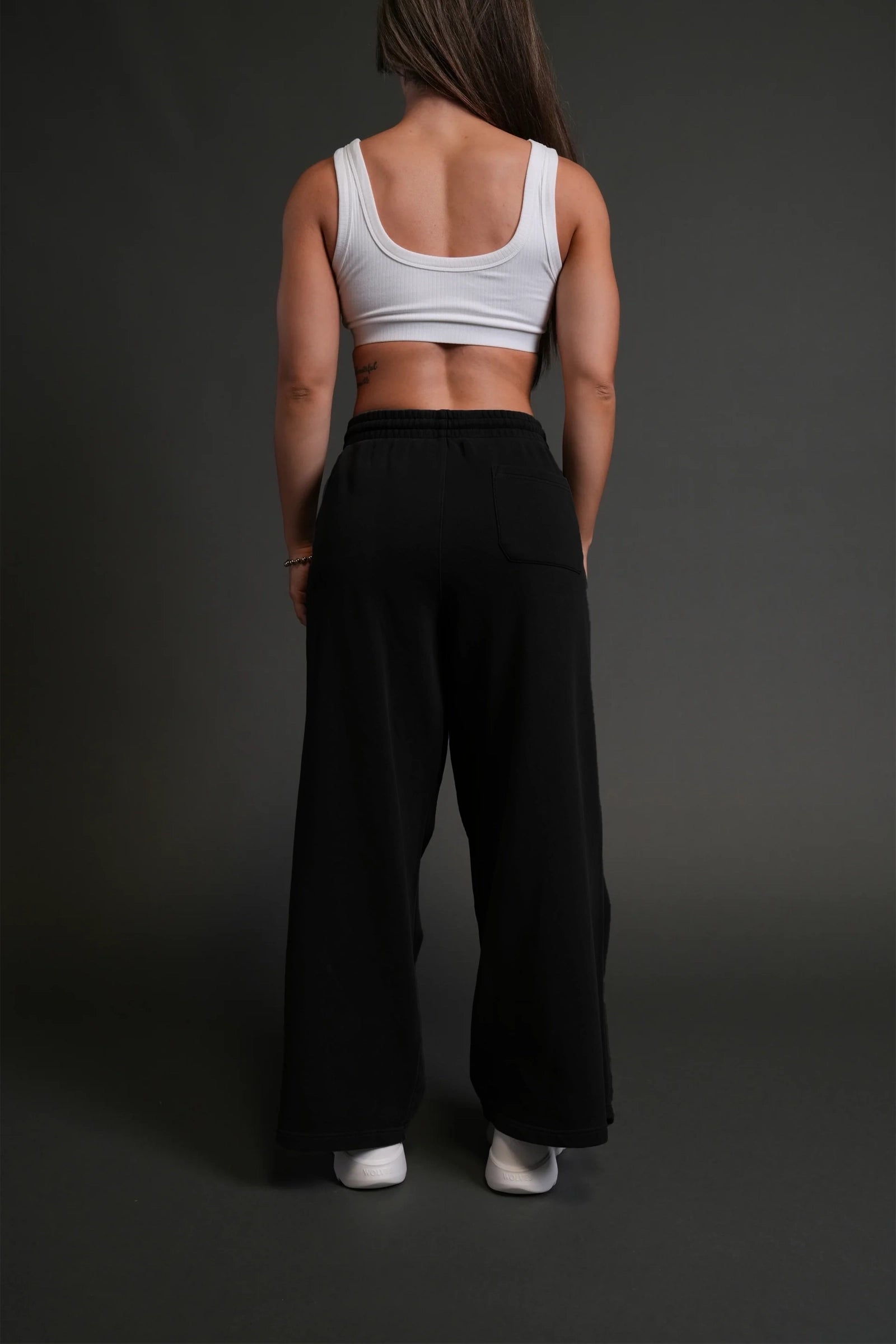 Women's Jogger, Loose Straight Fit (Black)