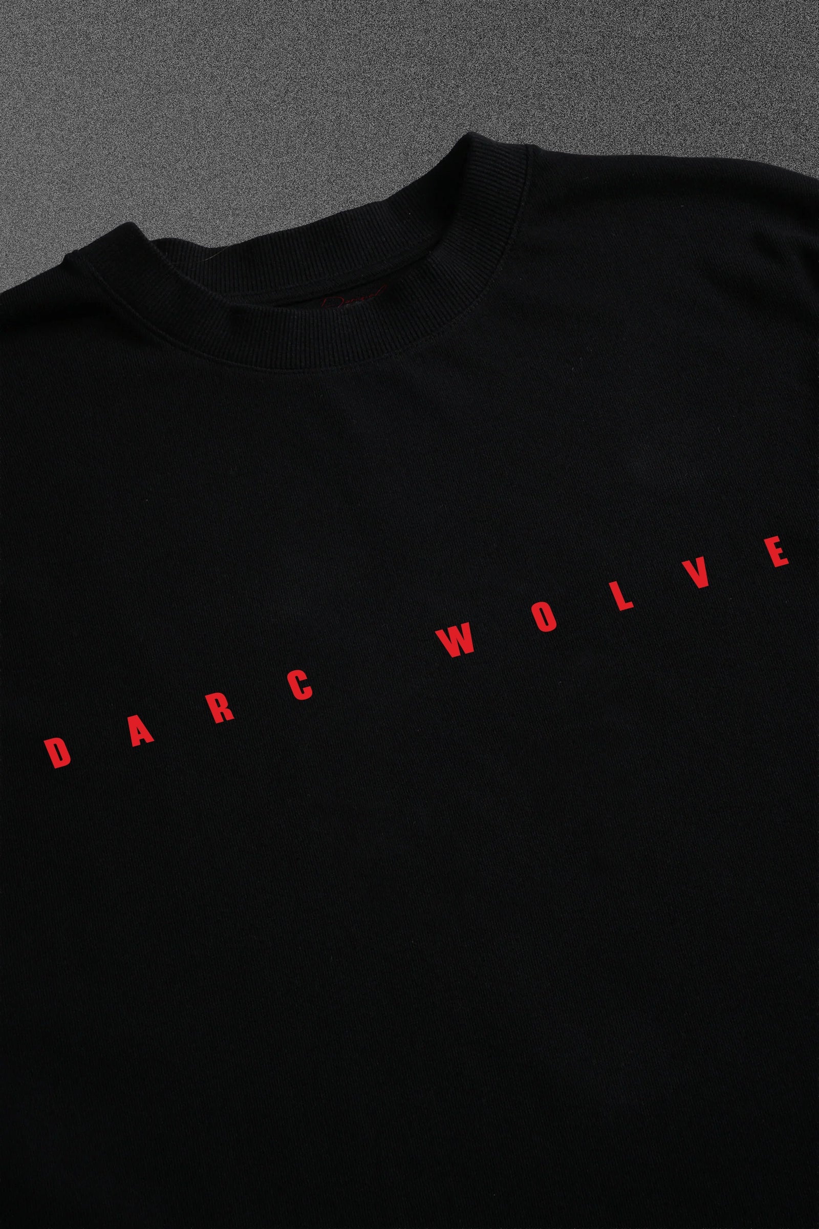 Darc Wolves,  Oversize Black T-shirt