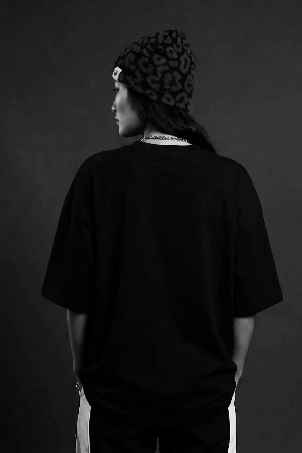 Alpha Me Oversized T-shirts (Black)