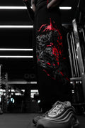 Ghost Wide Leg Jogger (Black)