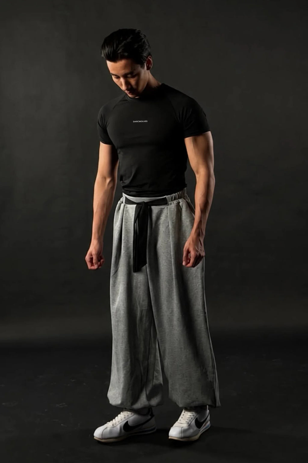 SHADOW WOLF - HAKAMA WIDE-LEG JOGGER