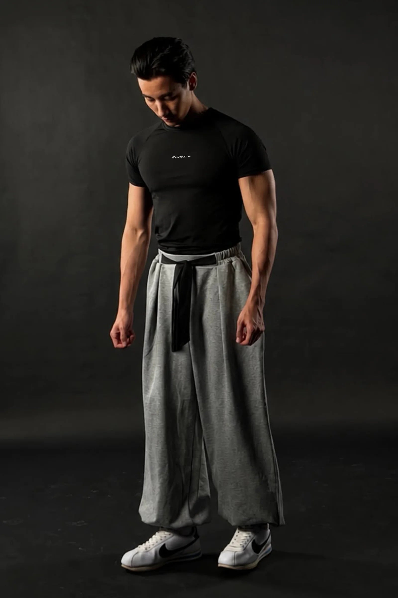 SHADOW WOLF - HAKAMA WIDE-LEG JOGGER