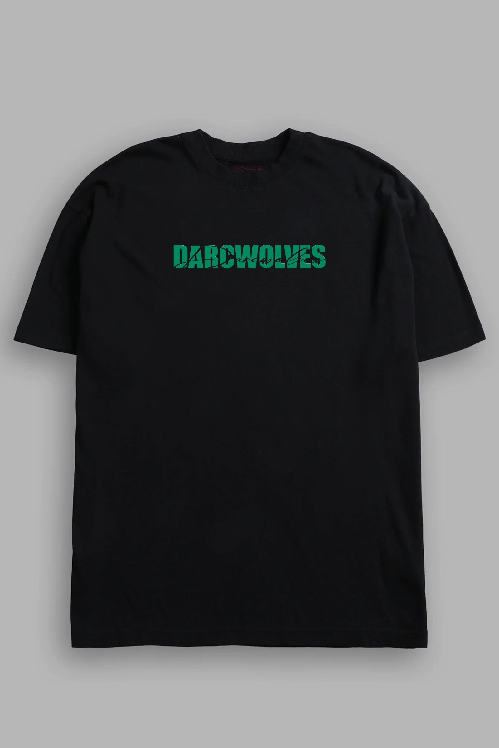 Green Tree, Oversize T-shirt (Black)