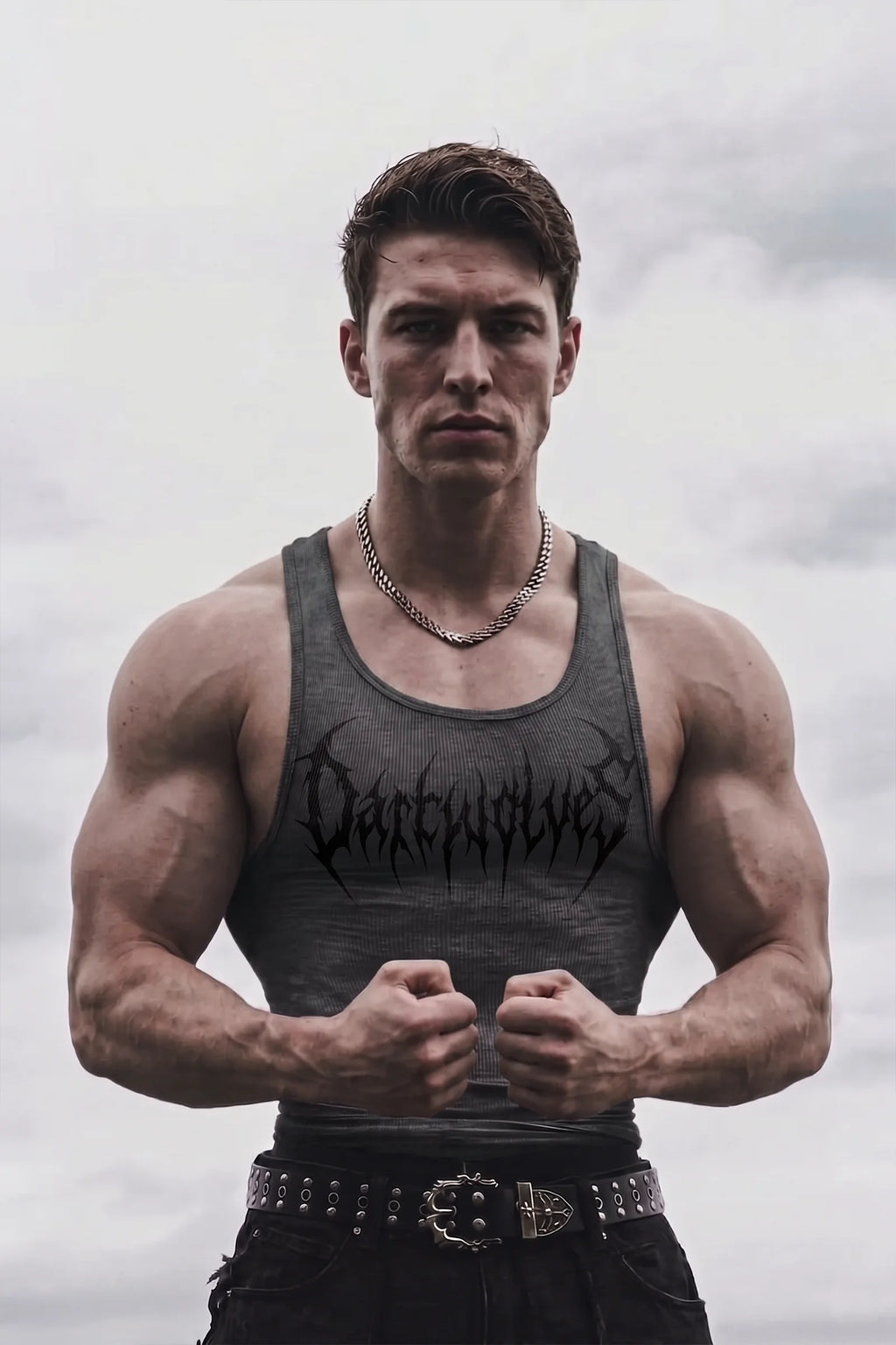 Wolves Ribbed Vest
