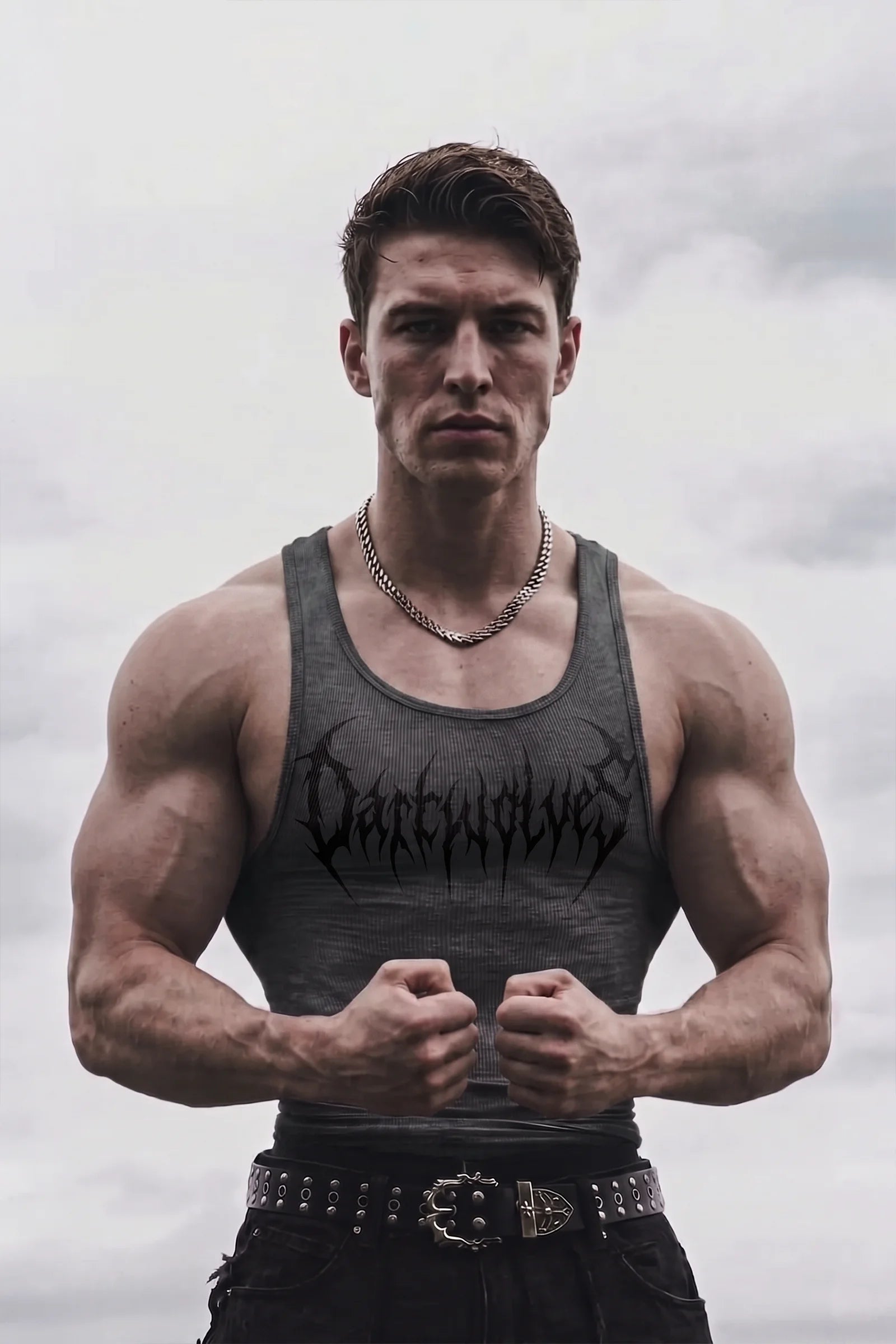 Wolves Ribbed Vest
