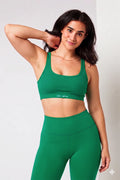 Stealth Ribbed Bra (Green)