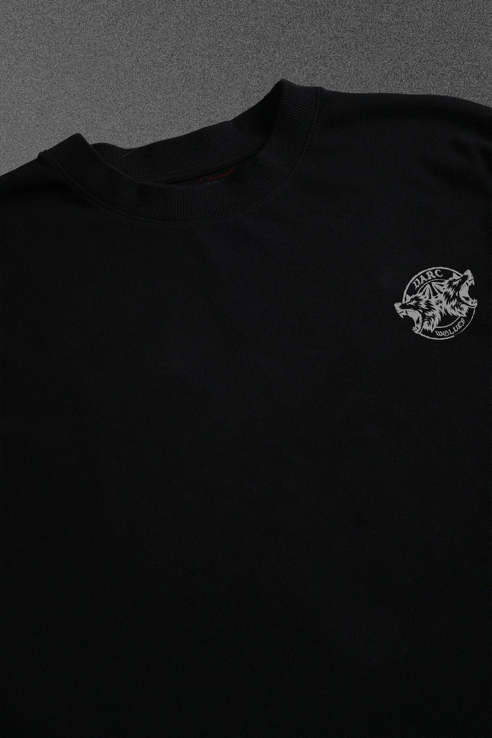 Darc Wolves Skull Oversize T-shirt