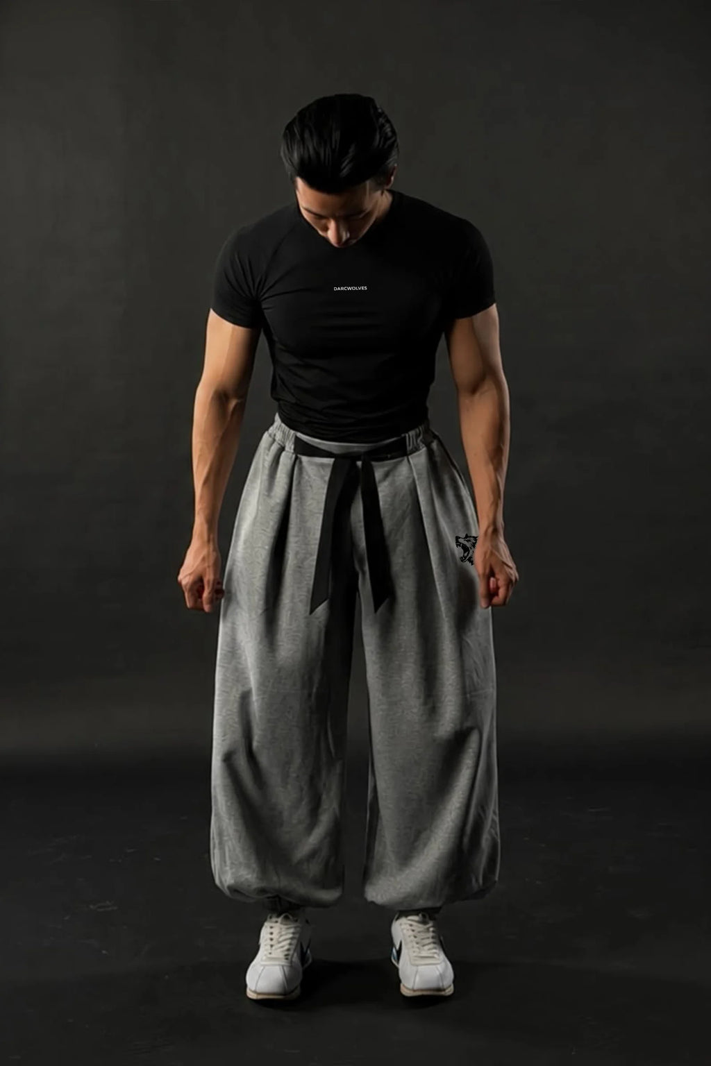 SHADOW WOLF - HAKAMA WIDE-LEG JOGGER