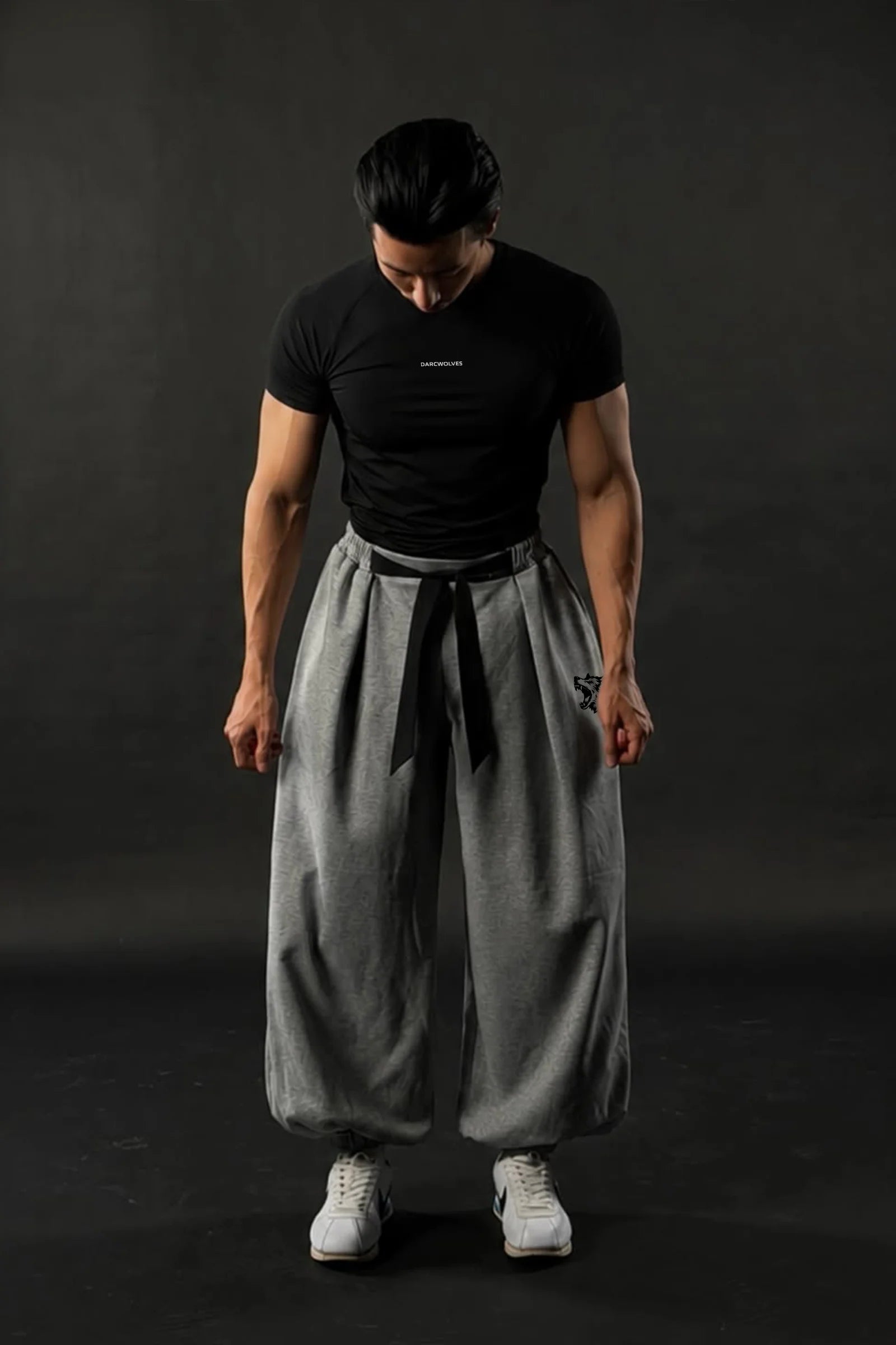 SHADOW WOLF - HAKAMA WIDE-LEG JOGGER