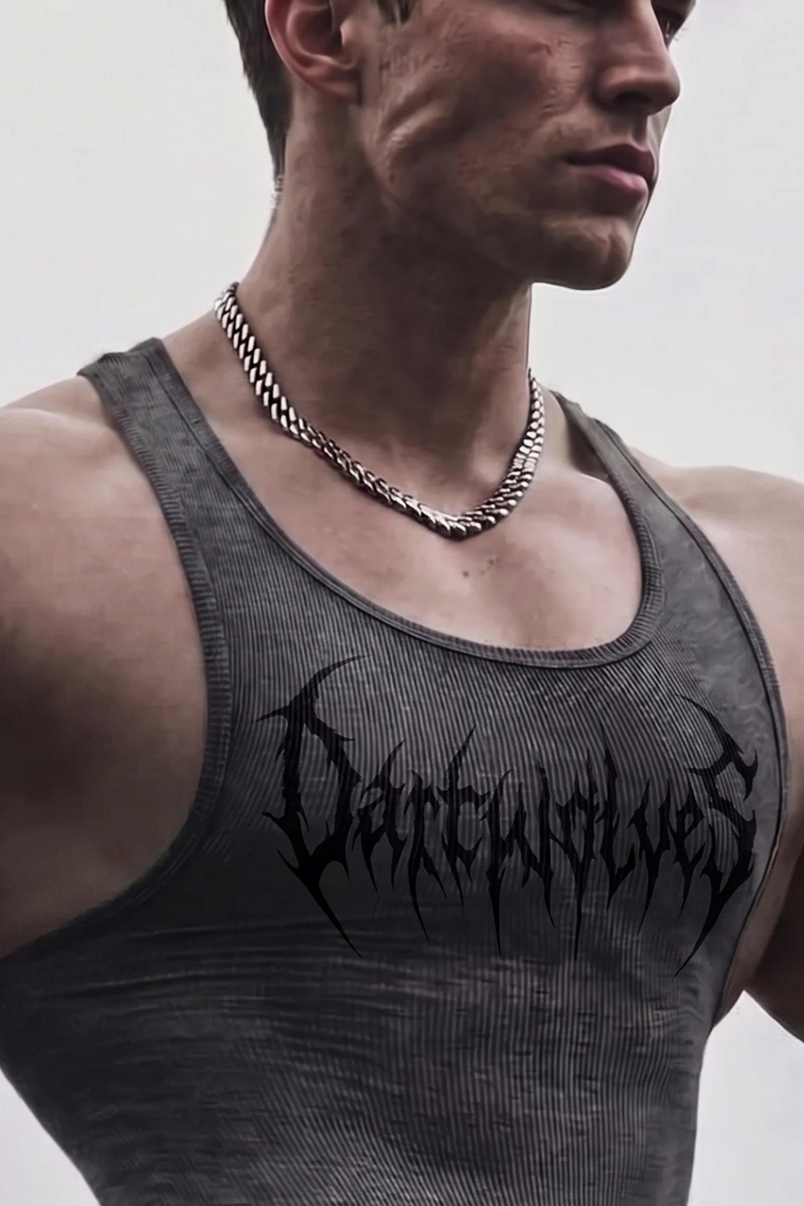 Wolves Ribbed Vest