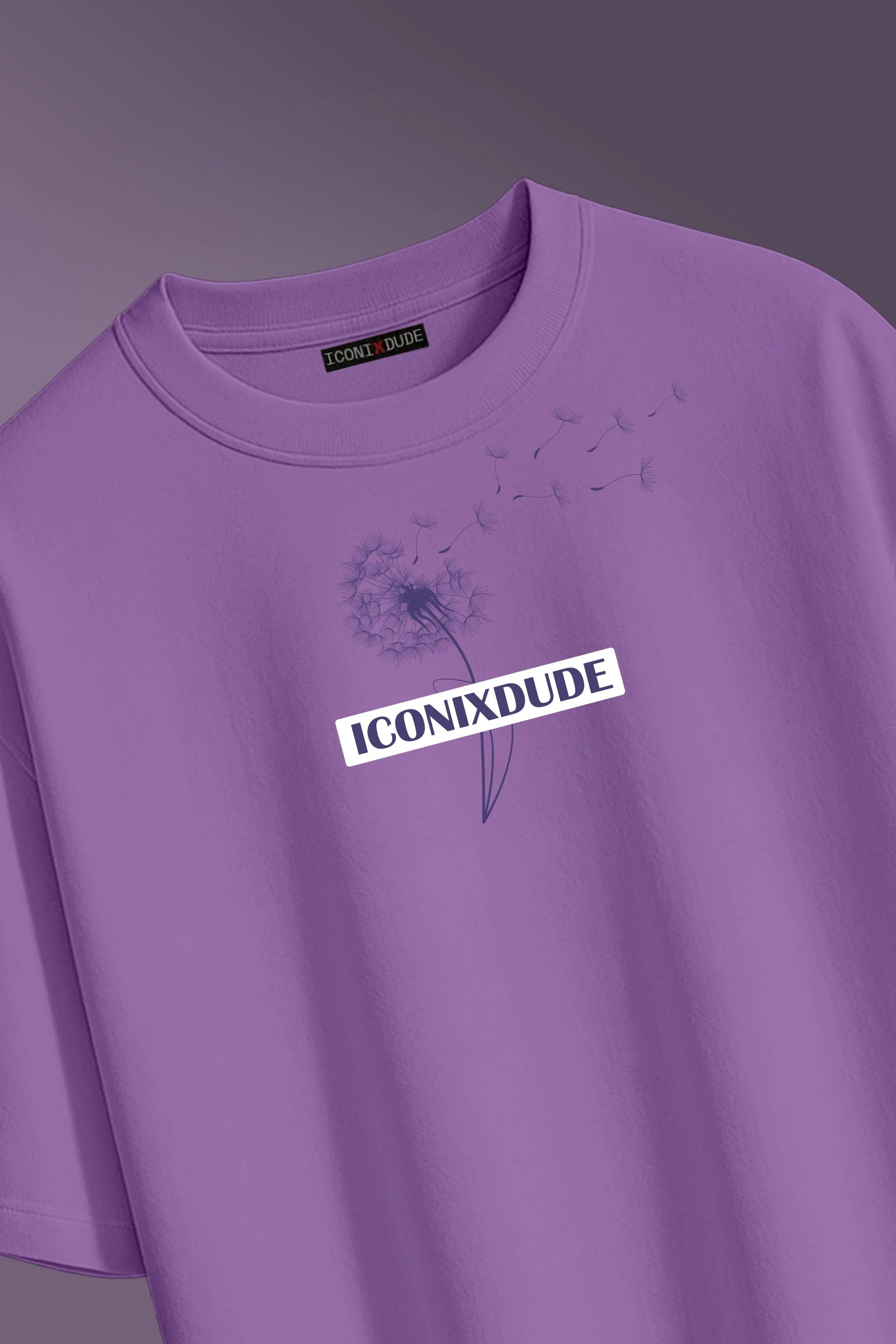 Dandelion Purple Oversize T-shirt